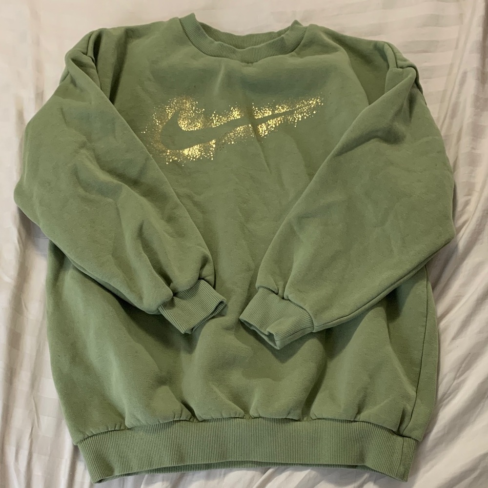 Nike Olive Crewneck Sweater